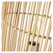 Stojacia lampa v prírodnej farbe s bambusovým tienidlom (výška 88 cm) Natural Way - Casa Selecci