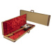 Fender Multi-Fit Hardshell Case, Tweed w/ Red Poodle Plush Interior PB