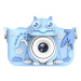 Detský fotoaparát C16 Dinosaurus modrý