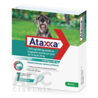 Ataxxa 1250 mg/250 mg (psy od 10 kg do 25 kg)