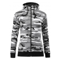 Dámska maskáčová mikina Adler Camo Zipper C20