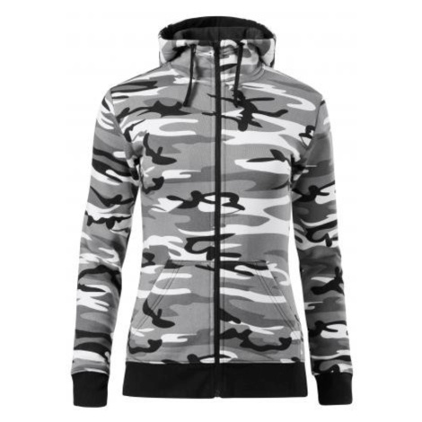 Dámska maskáčová mikina Adler Camo Zipper C20