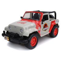 Autíčko na diaľkové ovládanie RC Jeep Wrangler Jurassic World Jada terénne dĺžka 30 cm 1:16 od 6