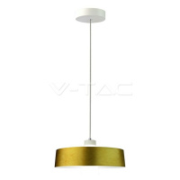 Závesné LED svietidlo 340 7W, 4000K, 400lm, zlaté VT-7666 (V-TAC)