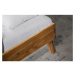 Dvojlôžková posteľ z dubového dreva 200x200 cm Greg 3 - The Beds