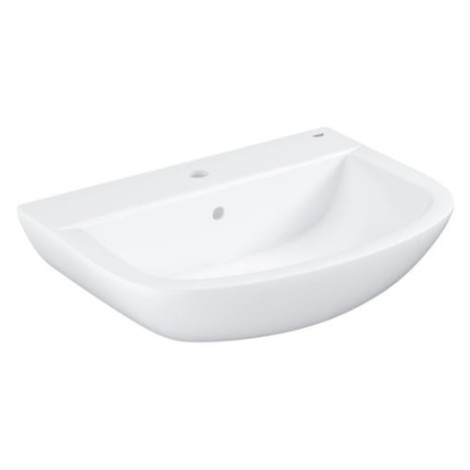 Grohe Bau Ceramic umývadlo 64,6x46,8 cm alpská biela otvor pre batériu uprostred 39420000 G39420