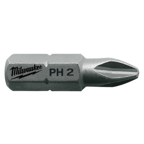 MILWAUKEE Skrutkovacie bity PH2, 25 mm (25 ks)