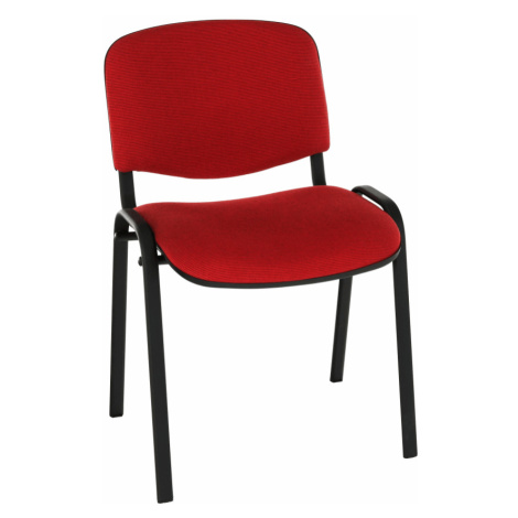 Kancelárska stolička, červená, ISO NEW Tempo Kondela