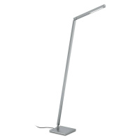 Stojacia LED lampa Carla, 1-plameňová, nikel matná