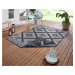 Kusový koberec Twin Supreme 105459 Malibu Night Silver – na ven i na doma - 200x290 cm NORTHRUGS