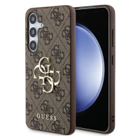 Kryt Guess GUHCSA554GMGBR A55 A556 brown hardcase 4G Big Metal Logo (GUHCSA554GMGBR)