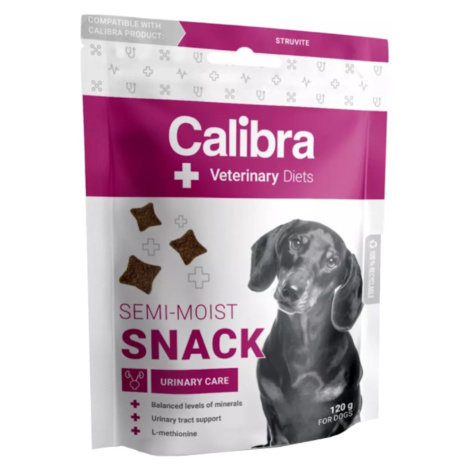 CALIBRA Veterinary Diets Snack Urinary Care maškrty pre psov 120 g