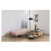 Ružová rozkladacia pohovka 180 cm Matylda – Bonami Essentials