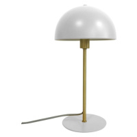 Biela stolová lampa Leitmotiv Bonnet