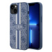 Kryt Guess iPhone 14 Plus 6,7" blue hardcase 4G Printed Stripes MagSafe (GUHMP14MP4RPSB)