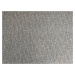 Kusový koberec Alassio hnědý čtverec - 200x200 cm Vopi koberce