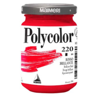 MAIMERI POLYCOLOR - Jemné vinylové farby (220 - brilliant red, 140 ml)