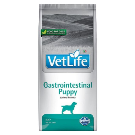 Farmina Vet Life dog puppy, gastrointestinal veterinárna diéta pre šteňatá a mladé psy 2kg