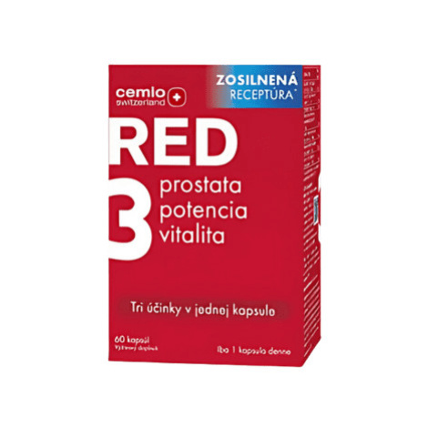 CEMIO Red3 zosilnená receptúra 60 kapsúl