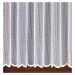 Forbyt, Hotová záclona alebo balkónový komplet, Dora, biela 400 x 160 cm