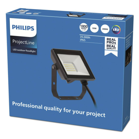 Vonkajší reflektor Philips ProjectLine LED 3 000K 20W