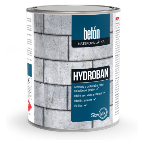 HYDROBAN - Univerzálna farba na betón 2,5 kg 0100 - biela