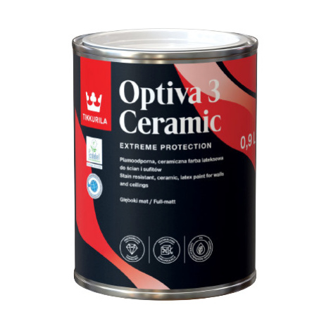 VÝPREDAJ OPTIVA 3 CERAMIC SUPERMATT - Hlboko matná umývateľná farba 0,9 l tvt x459 - dream