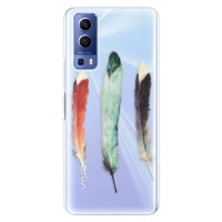Odolné silikónové puzdro iSaprio - Three Feathers - Vivo Y52 5G
