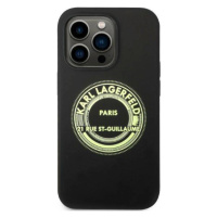 Silikónové puzdro Karl Lagerfeld na Apple iPhone 14 Plus KLHCP14MSRSGRCK HC Silicone RSG BIC čie