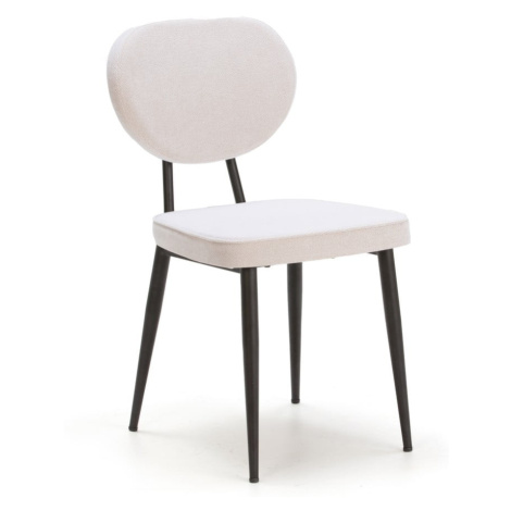 Biele jedálenské stoličky v súprave 2 ks Zenit – Marckeric