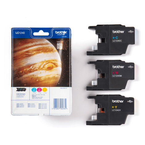 Brother LC-1240RBWBP multipack originálna cartridge
