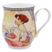 Home Elements porcelánový hrnček 350 ml, Mucha, Leto