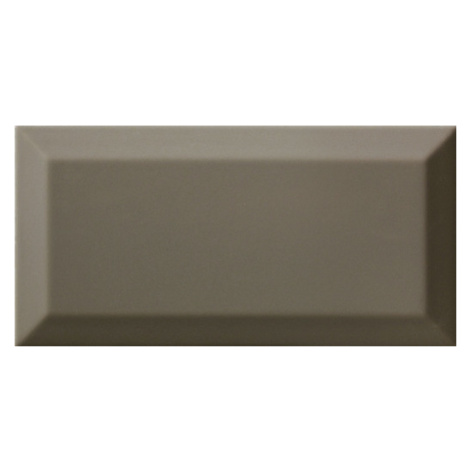 Obklad Ribesalbes Chic Colors dark grey bisiel 7,5x15 cm lesk CHICC1979