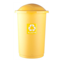 PLAFOR - Kôš na recykláciu odpadu 50l žltý