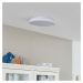 Lindby Smart LED stropné svietidlo Mirren, biele, CCT, Tuya
