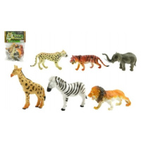 Zvieratká safari ZOO 6ks plast 10cm