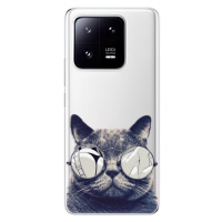 Odolné silikónové puzdro iSaprio - Crazy Cat 01 - Xiaomi 13 Pro