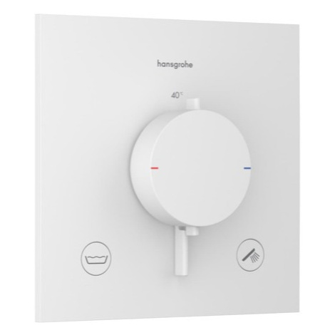 Hansgrohe Ecostat Comfort E sprchová a vaňová batéria bez podomietkového telesa matná biela 3371