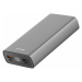 SWISSTEN Aluminum Power Bank 20000mAh 20W Power Delivery Grey