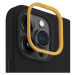 UNIQ Lino silikónový kryt iPhone 14 Pro Max čierny