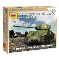 Wargames (WWII) tank 6263 - Sherman M-4 (1:100)