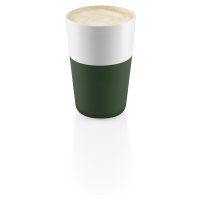 Hrnčeky na latte 360 ml, set 2ks, smaragdovo zelená - Eva Solo