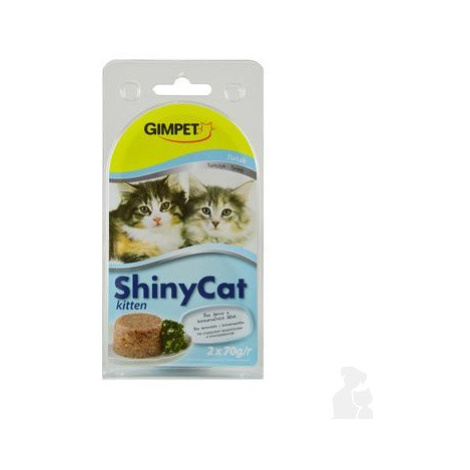 Gimpet cat cons. ShinyCat Junior tuniak 2x85g + Množstevná zľava zľava 15%