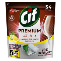 Cif Premium Clean All in 1 Regular Kapsule do umývačky riadu 34 ks