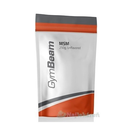 GymBeam MSM prášok, unflavoured 250 g