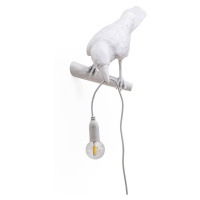 Nástenné LED svetlo Bird Lamp, pohľad vľavo, biela