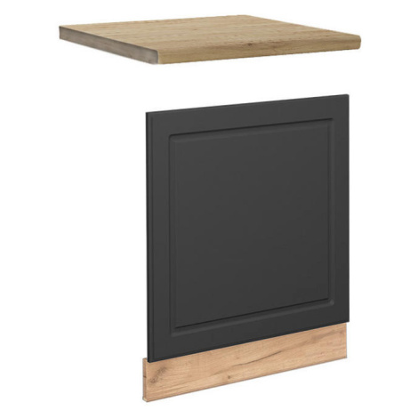 Vicco PREDNÝ PANEL Fame-Line Antracitové zlato 60 cm , AP Oak
