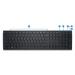 DELL KLÁVESNICA Wireless Keyboard - KB500 - Slovak/Slovak (QWERTZ)