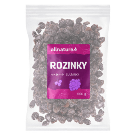 ALLNATURE Hrozienka sušené sultánky 500 g