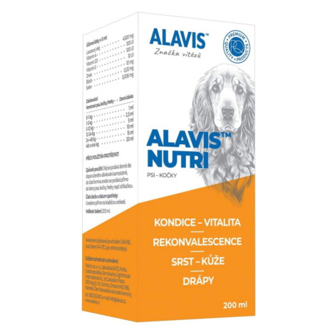 ALAVIS Nutri pre psov, mačky a fretky 200 ml